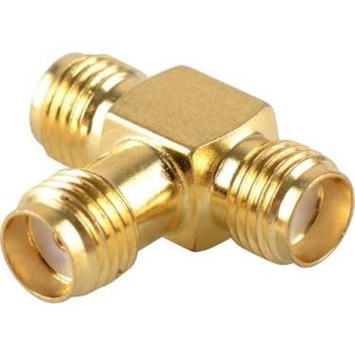 NBTech NB-SMA115 UPTECH SMA115 SMA Dişi-Dişi-Dişi T Konnektör, Dişi SMA T Konnektör