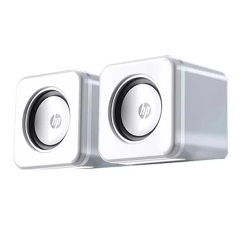 HP NS1 Pro Multimedya 2.0 3.5mm Aux 1+1 Kablolu Hoparlör Beyaz