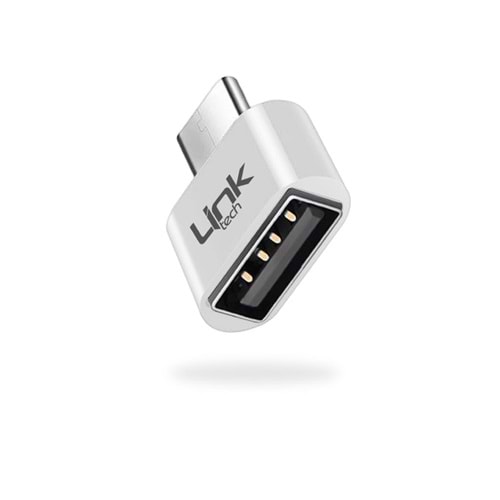 LinkTech O192 Gri Type C to USB Dişi Çevirici, Type C OTG Adaptör