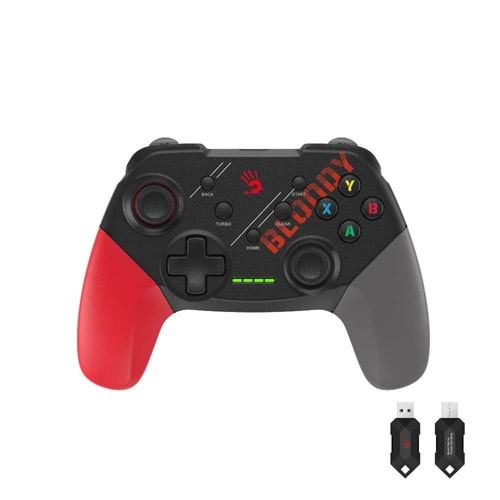 A4Tech Bloody GPW50 2.4G USB Kablosuz Gamepad PC+PS3+Andorid Siyah