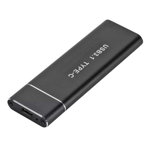 NBTech NB-M220 M2 NVMe SSD Kutusu, TypeC-USB3.0 NVMe SSD Kutusu, Harici USB-C PCIe NVMe M.2 SSD Hdd Kutusu (NVMe SSD Tek çeltik)
