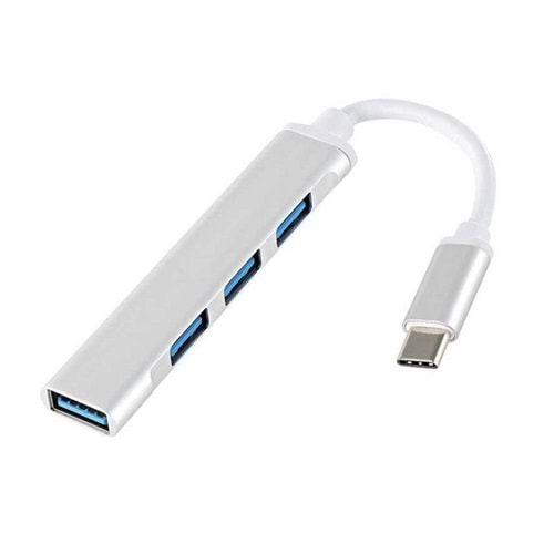 NBTech NB-TYP4 Macbook/Asus/Hp/Lenovo 4 Port Type-C USB3.0 Çoklayıcı