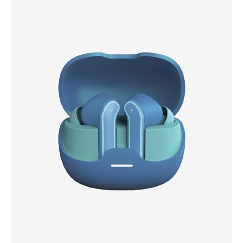 LinkTech S32 Mavi ENC Oyuncu Type C Kulak İçi BT V5.3 Bluetooth Kulaklık