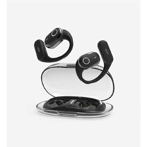 LinkTech S35 ENC Spor Kancalı Silikonlu Bluetooth Kulaklık, BT V5.4 Bluetooth Sporcu Kulaklık