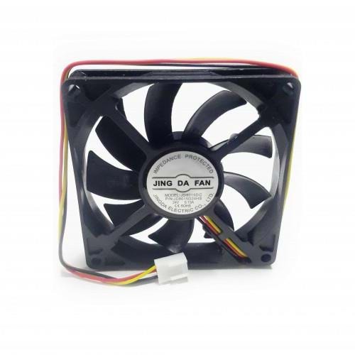 JING JD12025DC DC 12V 0.28A 12x12 25mm 3 pin Soketli Fan kutulu