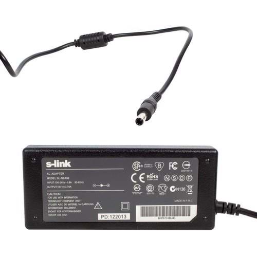 S-link SL-NBA96 60w 16V 3.75A 7.4*5.0 Samsung Notebook Standart Adaptör