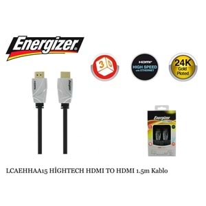 Energizer LCAEHHAA15 HDMI 1.5m 8K 60Hz 4K 120Hz Ultra 7680P/1080P PVC Kablo