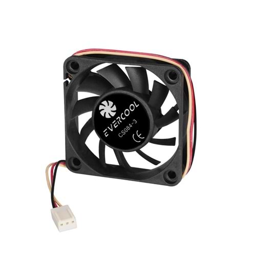 Evercool CS084 60*60*15mm 12v 0.15A 3 Pin Fan (Kutusuz)