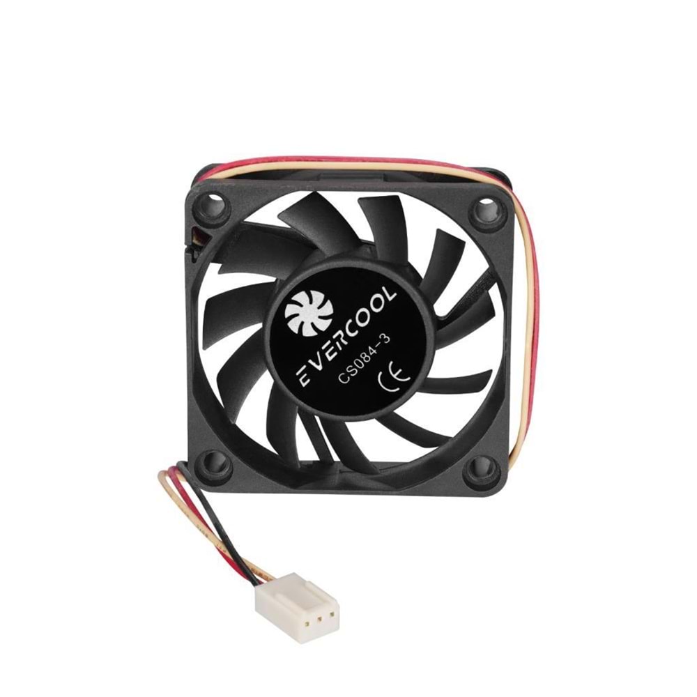 Evercool CS084 60*60*15mm 12v 0.15A 3 Pin Fan (Kutusuz)