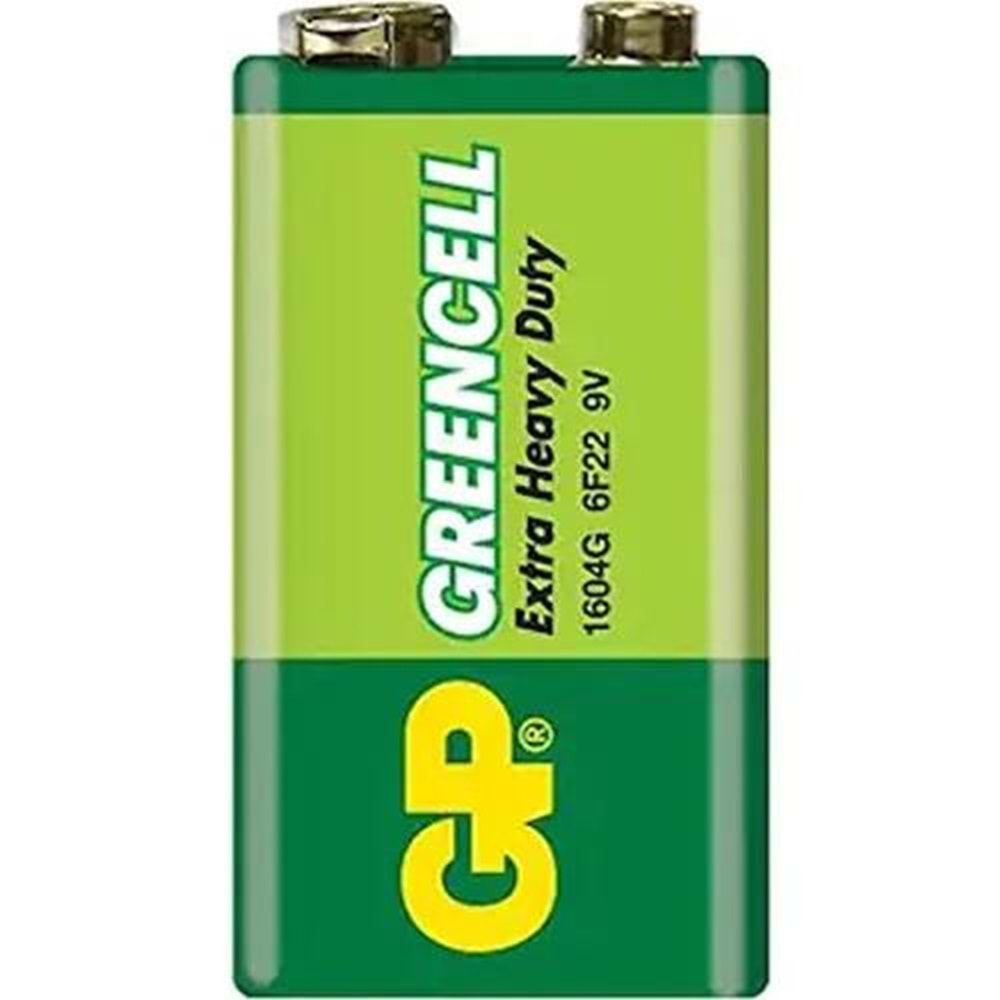 Gp 1604GLF Greencell 9V Blisterli Pil Tekli