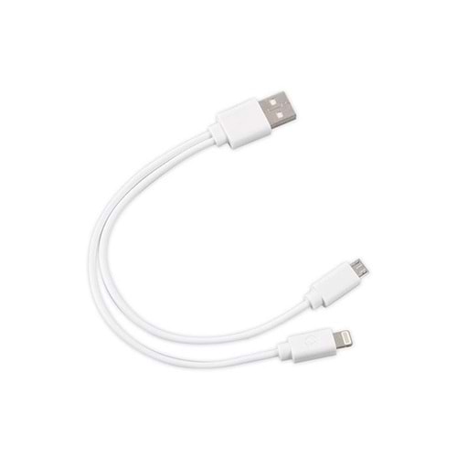 S-link SL-IP53 USB iPhone 6/7/8 + Micro 5Pin Çevirici Kablo