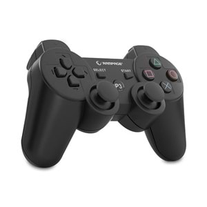 Rampage SG-RPS3 Siyah PS3 Bluetooth Çift Titreşimli Joypad (Şarj Kablosu Dahil)