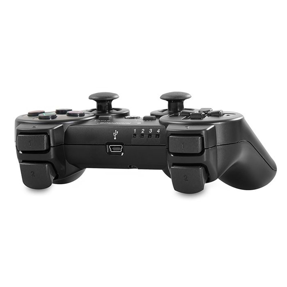 Rampage SG-RPS3 Siyah PS3 Bluetooth Çift Titreşimli Joypad (Şarj Kablosu Dahil)