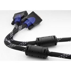 S-link SLX-905 VGA M/M 15P 20m Gold Monitör Kablosu