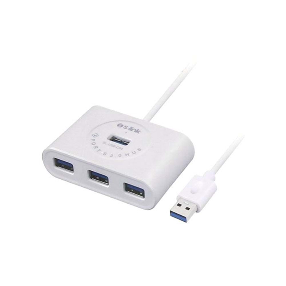 S-link SL-USB-C64 USB3.0 to USB3.0 HUB 3+1 Çevirici Hub