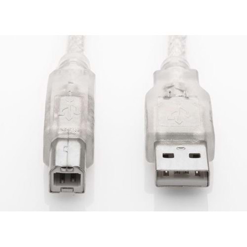 S-link SL-U2010 Usb2.0 10m Şeffaf Yazıcı Kablo