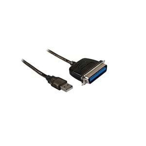 S-link Swapp SW-U614 Siyah 1.5 USB to Parallel (CN36M) Kablo