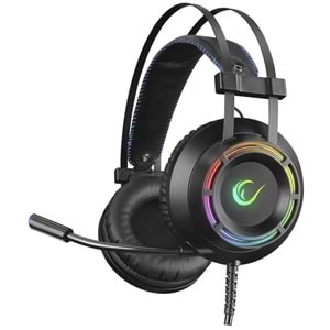 Rampage RM-19 FORTE-Y RGB USB 7.1 Surround Led Işıklı Mikrofonlu Oyuncu Kulaklığı