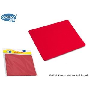 Addison 300141 Kırmızı Mouse Pad Poşetli