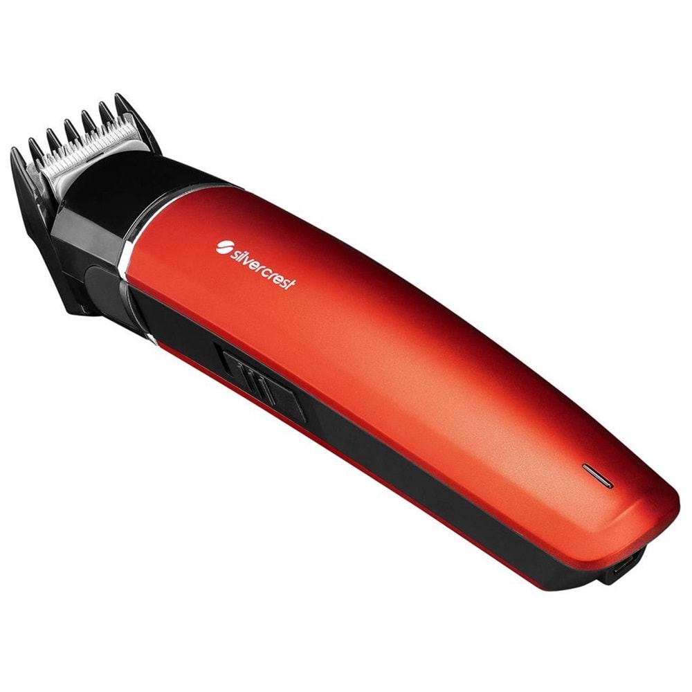 Silver Crest SC-200U Kırmızı 7si bir Arada Erkek Bakım Seti Süper Hızlı Şarjlı SaçSakal Tıraş Makinası