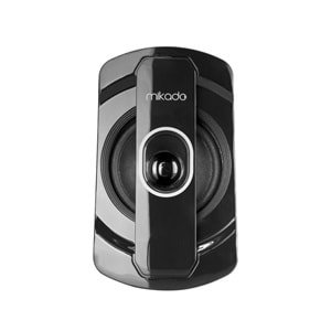 Mikado MD-221BT 2+1 40W Siyah Multimedya FM/BT/SD/USB Speaker Hoparlör (Kutu Hasarlı-OUTLET)