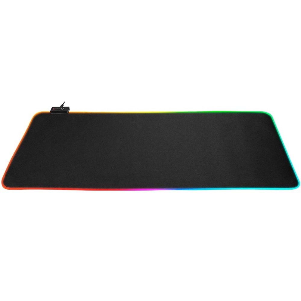 Rampage Pulsar RGB XL (MP-22) Siyah 300*800*3mm RGB Ledli Gaming Mouse Pad (OUTLET-Kutu hasarlı)
