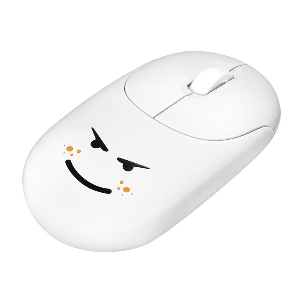 Everest SM-26 FASHION 2.4Ghz Beyaz Kabartmalı Kablosuz Mouse