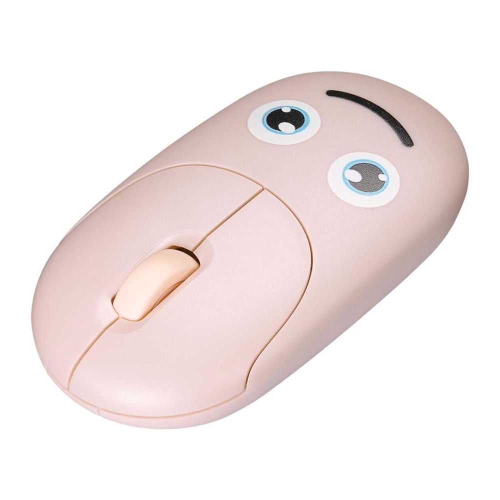 Everest SM-26 FASHION 2.4Ghz Pembe Kabartmalı Kablosuz Mouse