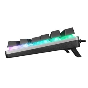 Altec Lansing ALGK8404 Siyah/Gümüş BLUE SWITCH Rainbow 87 Tuşlu Süper Kompakt Mekanik Gaming Oyuncu Klavye