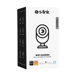 S-Link SL-IND02 2.0 MP HD Lens 3.6mm IP Smart Wifi Network TF Card Güvenlik Kamerası Tuya