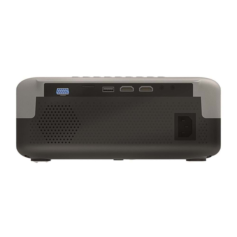 EVEREST PJ03 Upper Pro Gri/ Siyah 1G/16G MTK9269 1920*1080P 8000 Lümen 300 ANSL Android 9.0 Full HD Projeksiyon