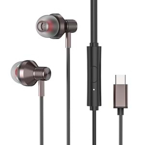 Snopy SN-BT22 Type C Telefon Uyumlu Siyah Mikrofonlu Kulaklık