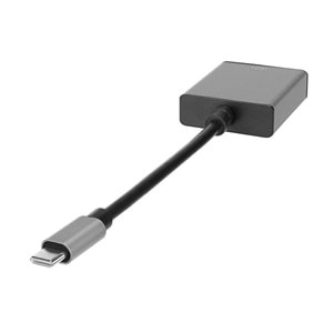 Hytech HY-USBC53 1080P Metal Type-C to VGA Adaptör, Type C Vga Çevirici (PC İçindir)