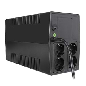 S-link VIGOR U2000 2000VA 12V9Ah*2 1200W LCD Ekranlı Siyah Line-Interactive Kesintisiz UPS Güç Kaynağı (OUTLET)