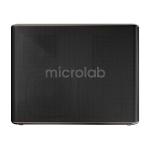 Microlab M60 Vega 15000mAh Batarya 10W*2 + 40W*2 100W 2 Wireless Mikrofonlu Siyah Gri Usb + Tf Kart + Bluetooth Powerban