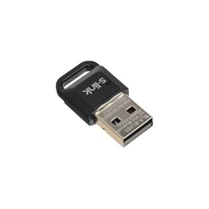 S-link SLX-BL053 Bluetooth 5.3 Alıcı, Mini Dongle Usb Alıcı, Bluetooth 5.3 Adaptör, USB Bluetooth 5.3, Win7/8/10/11 Tak Çalıştır, Çoklu Cihaz Bağlama (PC içindir)