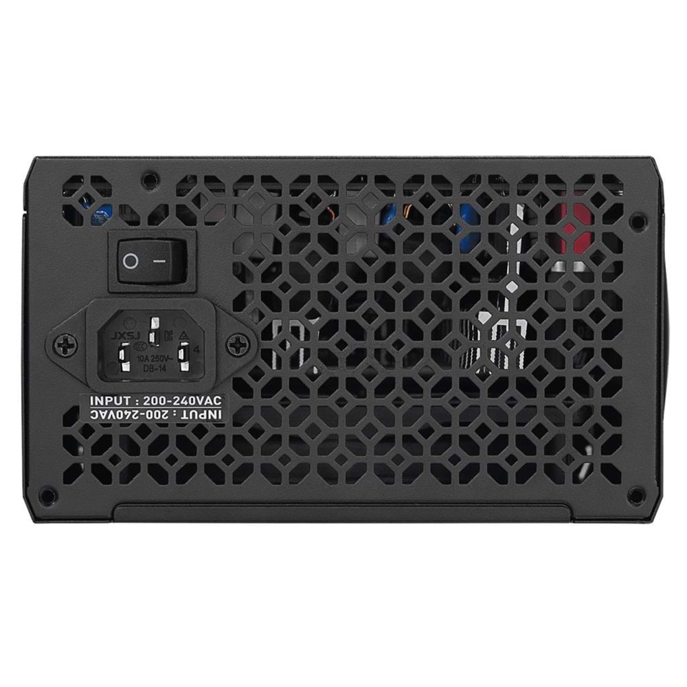 Rampage MATE M750-80PB 750W 12cm Fan Full Modular 80 Plus Bronze Aktif PFC Siyah Power Supply