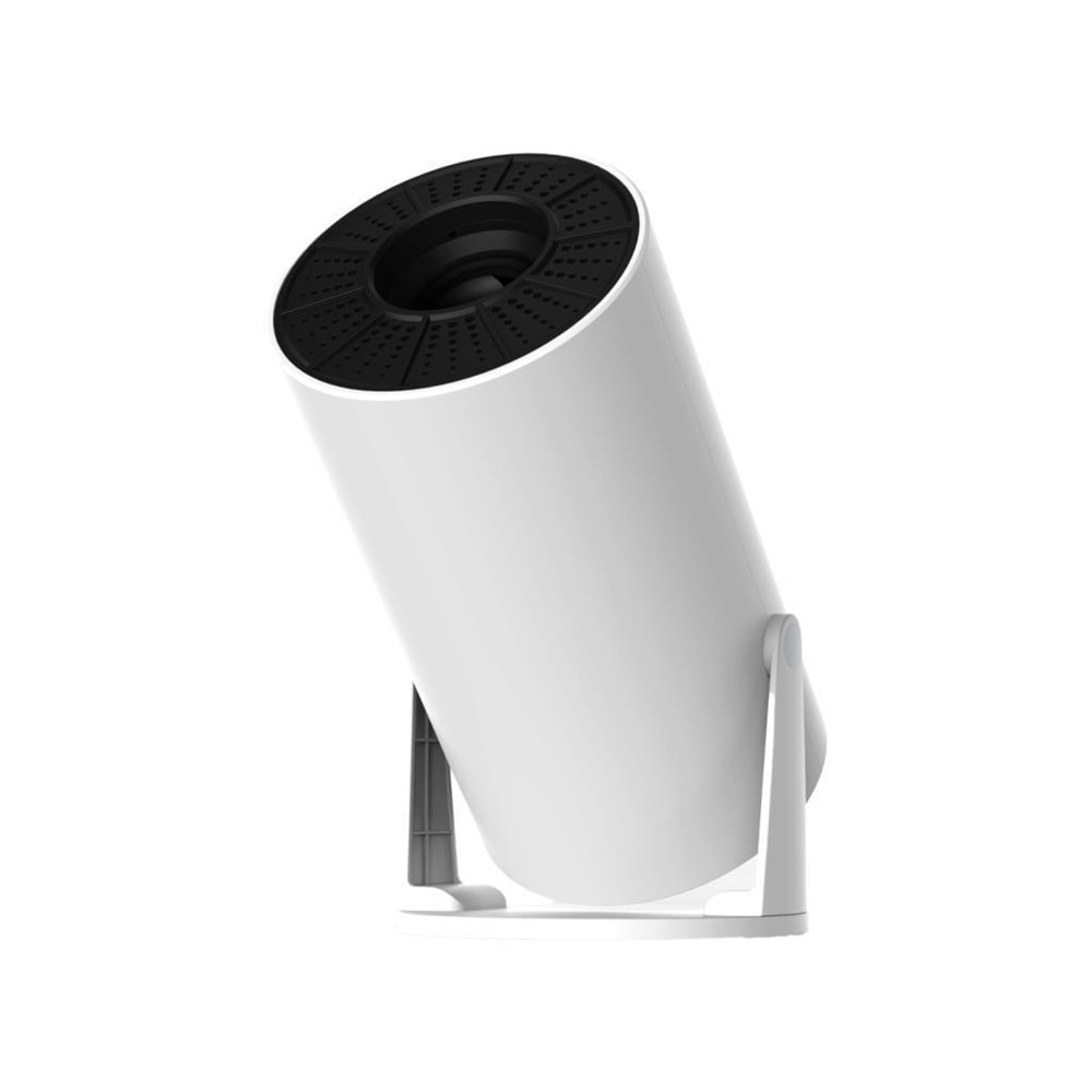 Everest PJ10 Beyaz Mini Taşınabilir 1280*720p 6500 Lümen 120 ANSIL Android 11 Kablosuz Ekran Yansıtmalı HD Projeksiyon Cihazı