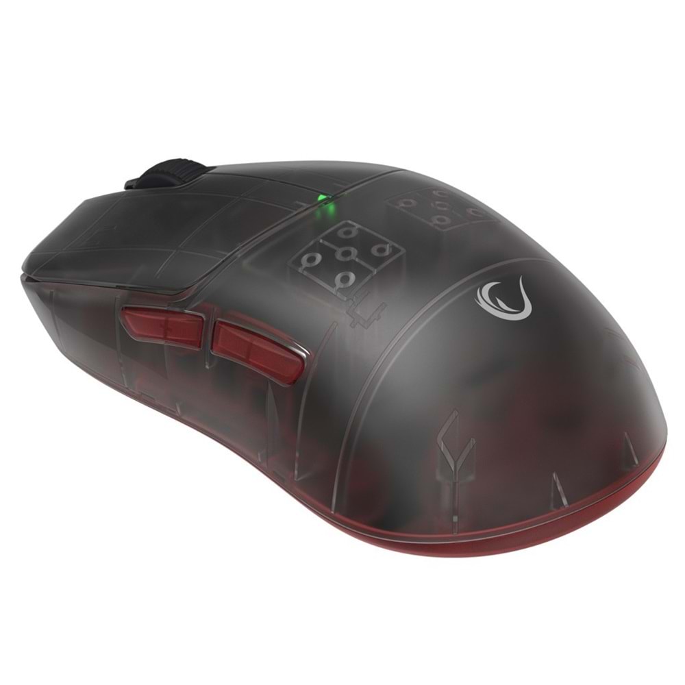 Rampage Tilion Kablosuz Siyah 24000 DPI 3311 Sensor Şarjlı 80 Million Huano Switch Gaming Oyuncu Mouse