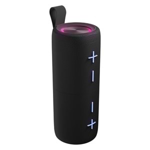 Mikado MD-51BT Cyclone Siyah 20W 1800mAh + 1800mAh TF-AUX-TWS-IPX6 Mıknatıslı Bluetooth Hoparlör