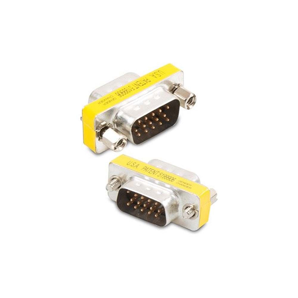 S-link SL-15M 15 Pin VGA Dişi/Dişi Metal Çevirici