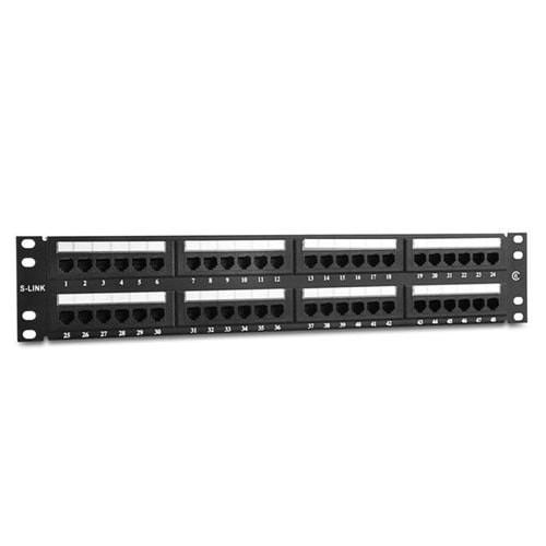 S-Link SL-PC48 48 Li UTP CAT5E Patch Panel
