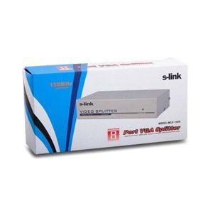 S-link MSV-1815 8 VGA 150Mhz Monitör Splitter
