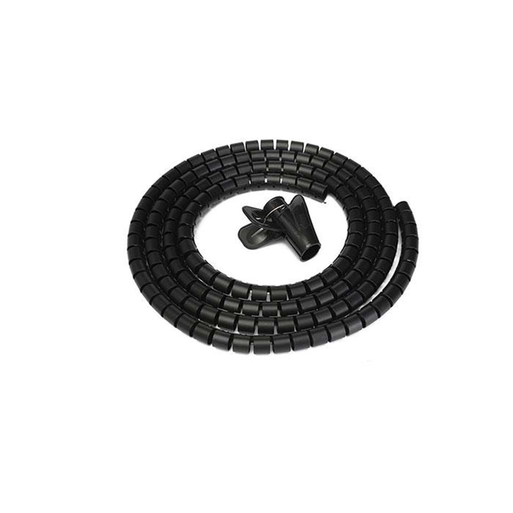 S-Link SL-197 28mm, 20m Siyah Kablo Düzenleyici Toplayıcı