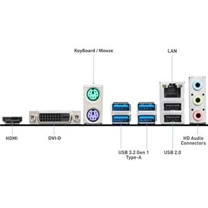 MSI A520M-A PRO AM4 DDR4 4600(OC) DVI HDMI M.2 USB3.2 mATX Anakart