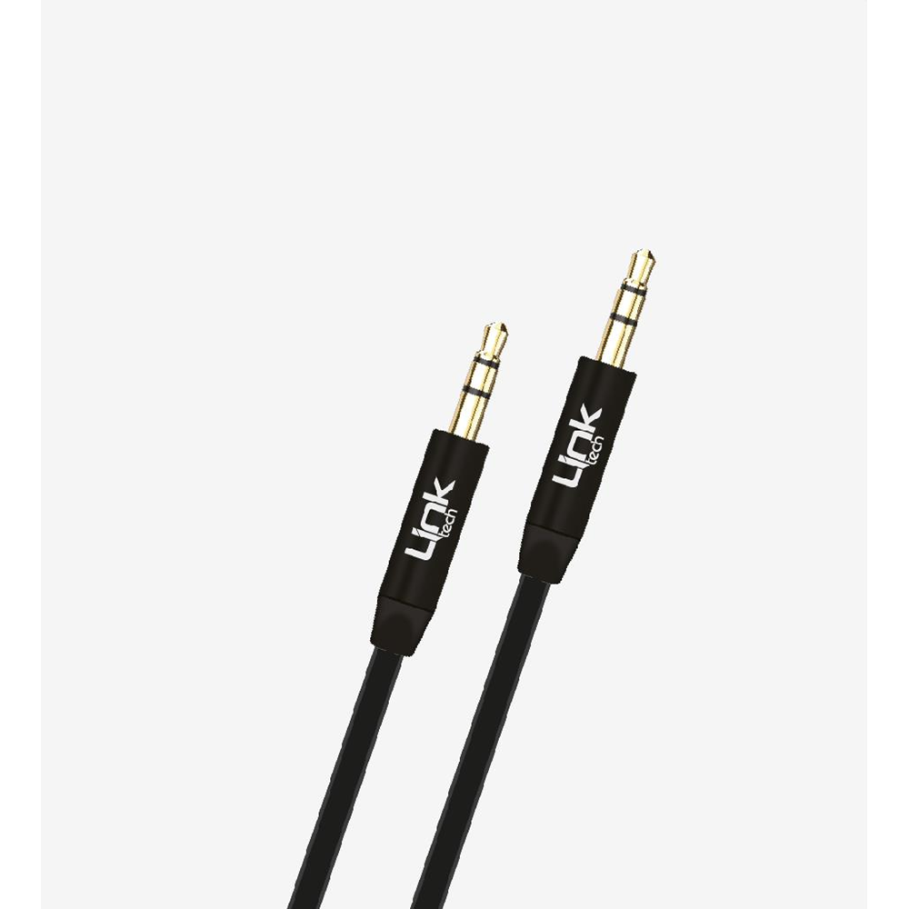 Linktech A585 1 Metre Stereo 3.5 to 3.5 Siyah Stereo Kablo