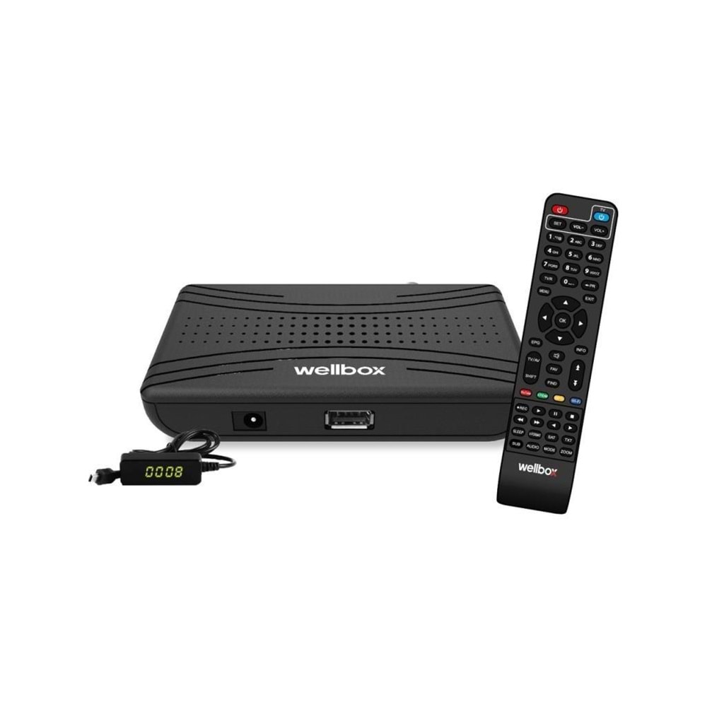 Wellbox Astor Dahili Wi-Fi Özellikli TKGS 2024 Model Çanaklı Çanaksız Ip Full Hd Uydu Alıcısı