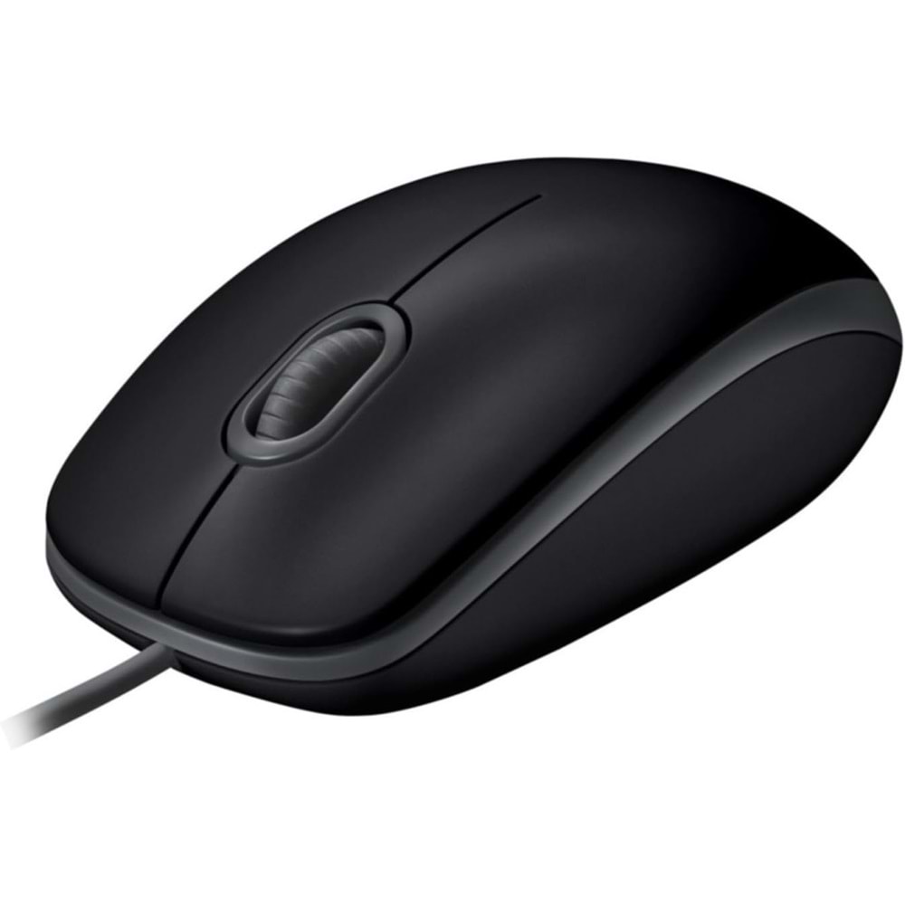 Logitech B110 Siyah Silent (Sessiz) USB Kablolu Optik Mouse 910-005508