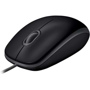 Logitech B110 Siyah Silent (Sessiz) USB Kablolu Optik Mouse 910-005508