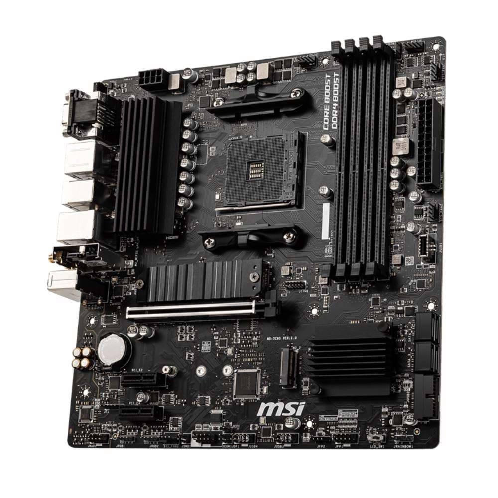 MSI B550M PRO-VDH Amd B550 Soket AM4 DDR4 4400(O.C.) M.2 Anakart